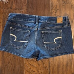 American Eagle Outfitters Dark Blue Jean Shorts